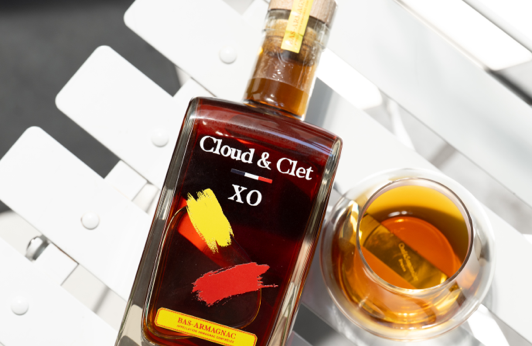 XO bouteille d'armagnac